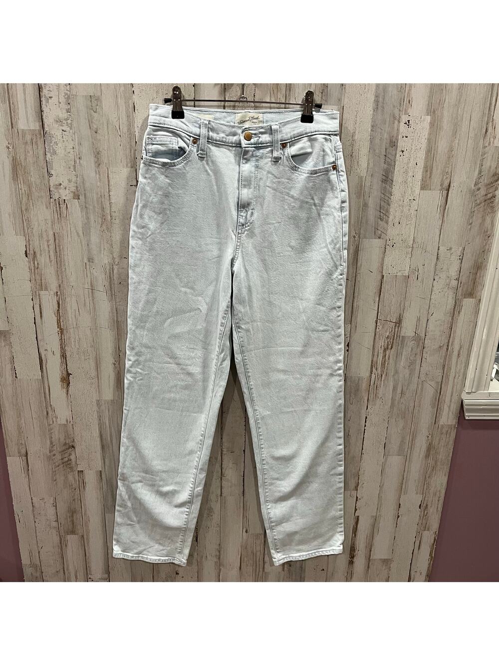 Universal Thread Vintage Straight Canadian Denim Light Wash Jeans Womens 2/26